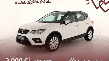 Usata Seat Arona Style 95 CV (69 kW) 2020 Bianco  tetto nero SUV