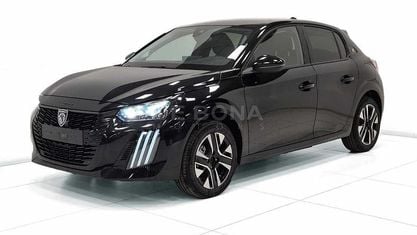Ny Peugeot e-208 Allure 100 kW (136 HK) 2025 Svart Halvkombi