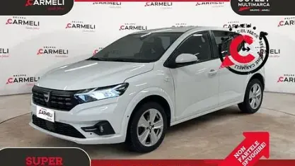 Usata Dacia Sandero Expression 91 CV (66 kW) 2022 Bianco Berlina