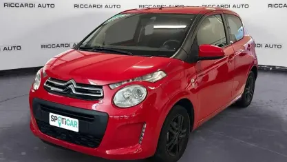 Usata Citroën C1 Feel 72 CV (52 kW) 2018 Rosso Utilitaria