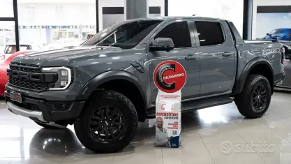 Occasion Ford Ranger Raptor 292 ch (214 kW) 2022 Gris Pick-up