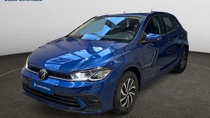 Occasion VW Polo Life 95 PK (69 kW) 2023 Blauw Hatchback