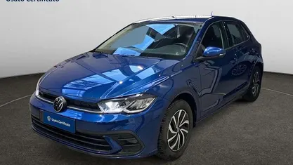 Usata VW Polo Life 95 CV (69 kW) 2023 Blu Utilitaria