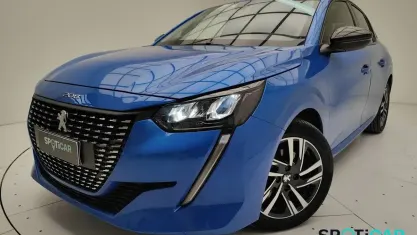 Usata Peugeot 208 Allure 101 CV (74 kW) 2022 Blu Utilitaria