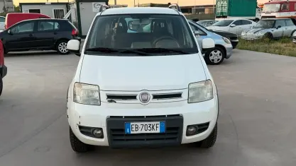 Usata Fiat Panda 4x4 Climbing 75 CV (55 kW) 2011 Bianco Utilitaria