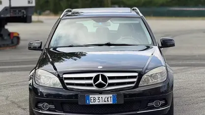 Usata Mercedes C220 Avantgarde 170 CV (125 kW) 2010 Nero Station wagon