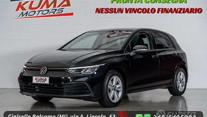 Usata VW Golf VIII Life 90 CV (66 kW) 2020 "deep black pearl" cod. c9x Berlina