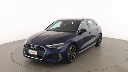 Usata Audi A3 Sportback e-tron S-Line 150 CV (110 kW) 2023 Blu Utilitaria