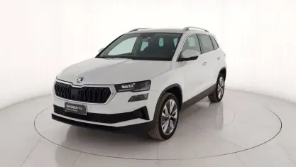 Usata Skoda Karoq Style 116 CV (85 kW) 2023 Bianco metallizzato SUV