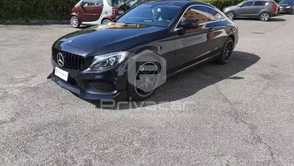 Usata Mercedes C220 Premium 170 CV (125 kW) 2015 Nero Coupé