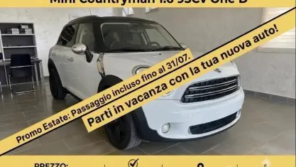 Usata Mini One D Countryman Business 90 CV (66 kW) 2015 Bianco SUV