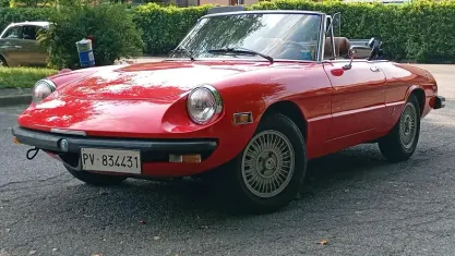 Usata Alfa Romeo Spider Veloce 131 CV (96 kW) 1970 Rosso Cabrio