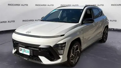 Usata Hyundai Kona N Line 129 CV (94 kW) 2024 Bianco SUV