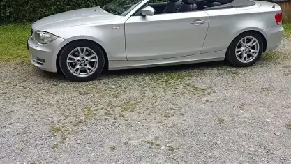 Usata BMW 118 Cabriolet 143 CV (105 kW) 2009 Grigio Cabrio