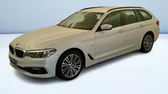 Bianco pastello Usata 2018 BMW 520 Sport Line Station wagon | 25.000 € (Buon prezzo)