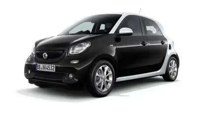 Usata Smart ForFour Passion 71 CV (52 kW) 2017 Bianco Utilitaria