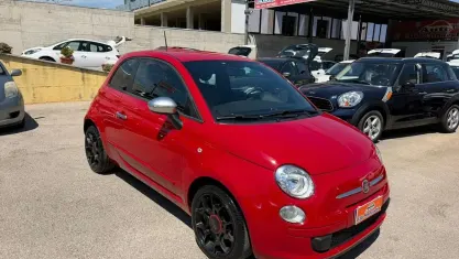 Usata Fiat 500 85 CV (62 kW) 2012 Rosso Berlina