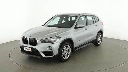 Usata BMW X1 Advantage 150 CV (110 kW) 2017 Argento SUV