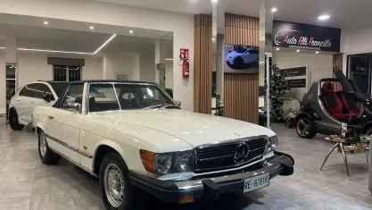 Käytetty Mercedes SL450 217 HP (159 kW) 1970 Valkoinen Avoauto