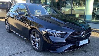 Usata Mercedes A180 AMG line 116 CV (85 kW) 2024 Nero Berlina