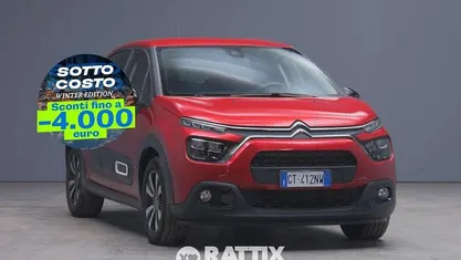 Rosso elixir Usata 2024 Citroën C3 PureTech Due volumi | 14.177 € (Buon prezzo)