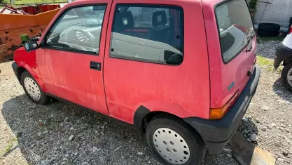 Usata Fiat Cinquecento 54 CV (39 kW) 1998 Rosso Utilitaria