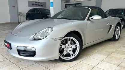 Usata Porsche Boxster 240 CV (176 kW) 2005 Argento Cabrio