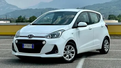 Usata Hyundai i10 Style 66 CV (48 kW) 2018 Bianco Utilitaria