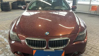 Usata BMW 645 Cabriolet 333 CV (244 kW) 2005 Rosso Cabrio