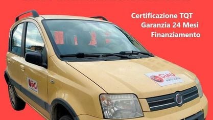 Usata Fiat Panda 4x4 Climbing 69 CV (50 kW) 2008 Giallo Utilitaria