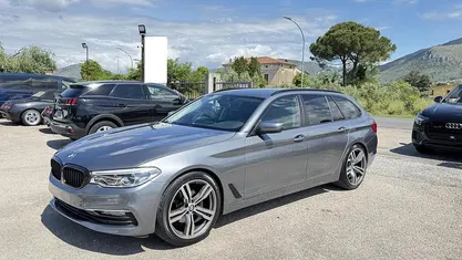 Usata BMW 520 Sport Line 190 CV (139 kW) 2018 Grigio Station wagon