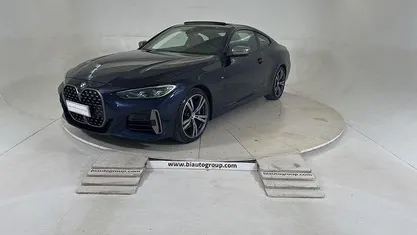 Usata BMW M440 M Sport 374 CV (275 kW) 2022 Blu Berlina