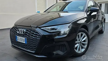 Usata Audi A3 Advanced 149 CV (109 kW) 2020 Nero Berlina