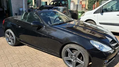 Usata Mercedes SLK200 184 CV (135 kW) 2009 Nero Cabrio