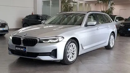 Usata BMW 520 Performance 190 CV (139 kW) 2021 Argento Station wagon