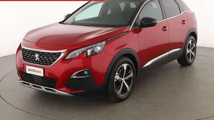 Usata Peugeot 3008 GT-line 131 CV (96 kW) 2019 Rosso SUV