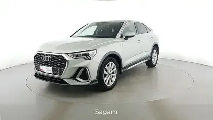 Brugt Audi Q3 Sportback S-Line 150 HK (110 kW) 2021 Sølv SUV