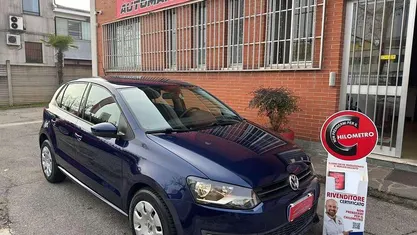 Usata VW Polo Comfortline 86 CV (63 kW) 2010 Blu Berlina
