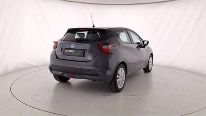Usata Nissan Micra Acenta 92 CV (67 kW) 2022 Grigio Utilitaria