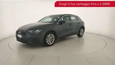 H1 grigio manhattan metallizza Usata 2020 Audi A3 Sportback Business Tre volumi | 18.900 € (Super prezzo)