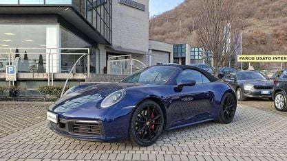 Begagnad Porsche 911 Carrera S Cabriolet 450 HK (330 kW) 2020 Blå Cab