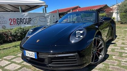 Usata Porsche 911 Carrera 4S Cabriolet 450 CV (330 kW) 2019 Nero Cabrio