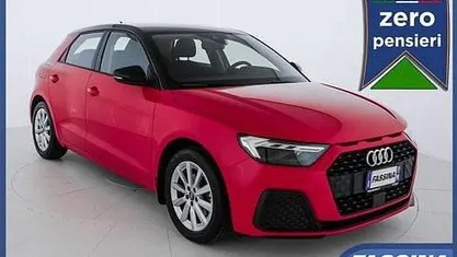 Usata Audi A1 Comfort 110 CV (80 kW) 2022 Rosso/nero Utilitaria