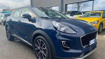 Usata Ford Puma Titanium 125 CV (91 kW) 2022 Blu SUV