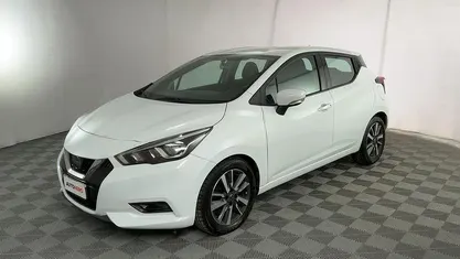 Usata Nissan Micra Acenta 90 CV (66 kW) 2017 Bianco Utilitaria