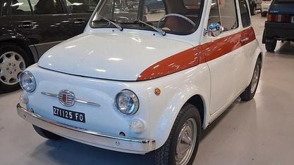 Usata Fiat 500 21 CV (15 kW) 1970 Bianco Utilitaria