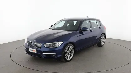 Usata BMW 118 150 CV (110 kW) 2017 Blu Utilitaria