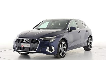 Brugt Audi A3 Advanced 110 HK (80 kW) 2023 Blå Sedan