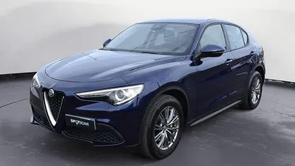 Blu Usata 2021 Alfa Romeo Stelvio Business SUV | 23.900 € (Buon prezzo)