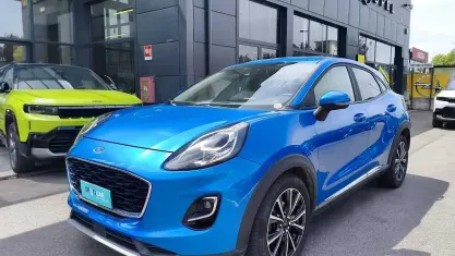 Usata Ford Puma Titanium S 125 CV (91 kW) 2020 Blu SUV